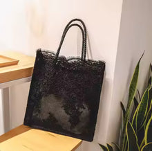Load image into Gallery viewer, Luxe Lace Tote & Pouch Set