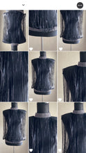 Load image into Gallery viewer, Lumière Rhinestone Fringe Top