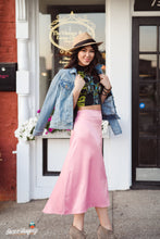 Load image into Gallery viewer, Pink A-line skirt