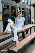 Load image into Gallery viewer, White Side Sheer Top