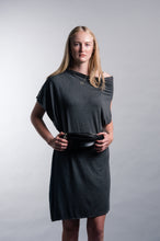 Load image into Gallery viewer, Asymmetric Boxy Knit Dress
