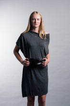Load image into Gallery viewer, Asymmetric Boxy Knit Dress