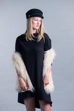 Load image into Gallery viewer, Slouchy Open Back Long Sleeve Midi Dress