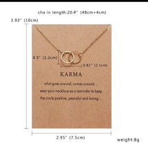 Load image into Gallery viewer, Chain Necklace "Karma"