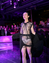Load image into Gallery viewer, Midnight Lace Three Piece Couture Set
