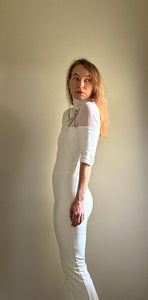 Cold shoulder jumpsuit