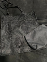 Load image into Gallery viewer, Luxe Lace Tote &amp; Pouch Set
