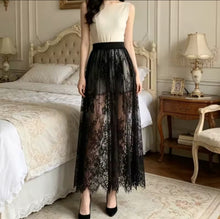 Load image into Gallery viewer, Isabella Floral Lace Maxi Skirt
