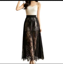 Load image into Gallery viewer, Isabella Floral Lace Maxi Skirt
