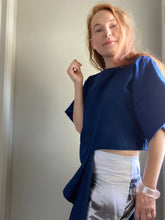 Load image into Gallery viewer, Boxy  Shirt with Waist Tie
