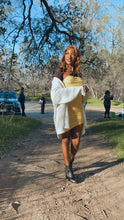 Load image into Gallery viewer, One sleeve yellow bodycon dress
