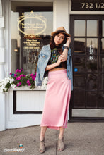 Load image into Gallery viewer, Pink A-line skirt
