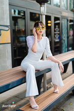 Load image into Gallery viewer, White Side Sheer Top
