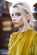 Load image into Gallery viewer, Ribbed Puff-Sleeve Top

