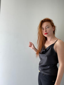 Shawl neckline top