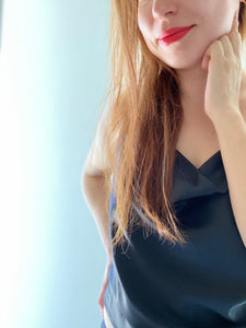 Shawl neckline top