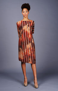 Asymmetrical Tie Dye Dress