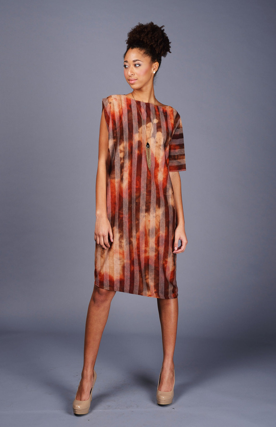 Asymmetrical Tie Dye Dress
