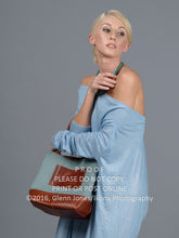 Load image into Gallery viewer, Sparkle Blue Open Back Midi Dress
