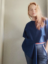 Load image into Gallery viewer, Boxy  Shirt with Waist Tie
