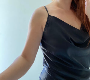Shawl neckline top