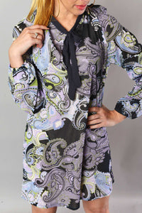Paisley Mini Dress