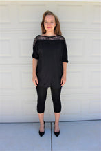 Load image into Gallery viewer, Boxy Patchwork Jersey Top
