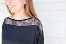 Load image into Gallery viewer, Boxy Patchwork Jersey Top
