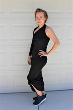 Load image into Gallery viewer, Asymmetric One-Sleeve Jersey Dress

