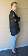 Load image into Gallery viewer, Chiffon Button-Front Blouse
