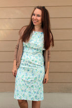 Load image into Gallery viewer, Floral Strappy Open-Back Dress
