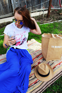 Maxi Skirt With Oversize Pockets