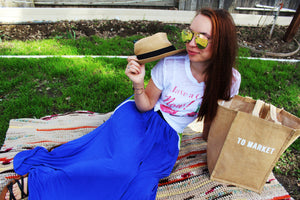 Maxi Skirt With Oversize Pockets
