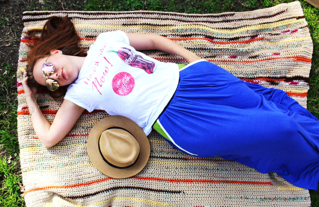 Maxi Skirt With Oversize Pockets