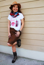 Load image into Gallery viewer, Faux Leather Sand Pencil Skirt
