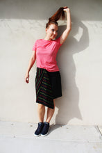 Load image into Gallery viewer, Embroidered Wrap Midi Skirt
