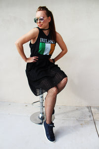 Chiffon Wrap Midi Skirt With Oversize Pockets