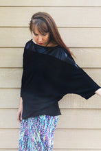Load image into Gallery viewer, Boxy Patchwork Jersey Top
