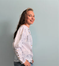Load image into Gallery viewer, White Blouse With Print
