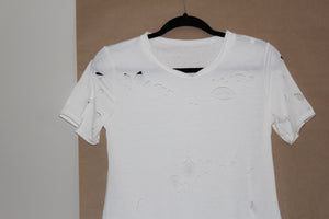 Heavily Distressed Crop Top