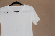 Load image into Gallery viewer, Heavily Distressed Crop Top
