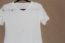 Load image into Gallery viewer, Heavily Distressed Crop Top
