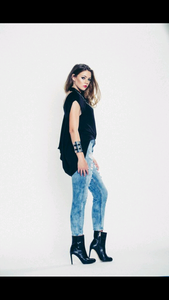 Slouchy Open-Back Top