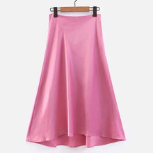 Load image into Gallery viewer, Pink A-line skirt
