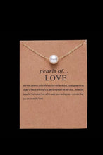 Load image into Gallery viewer, Chain Necklace &quot;Pearls of love&quot;

