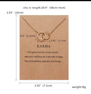 Chain Necklace "Karma"