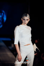 Load image into Gallery viewer, White Side Sheer Top

